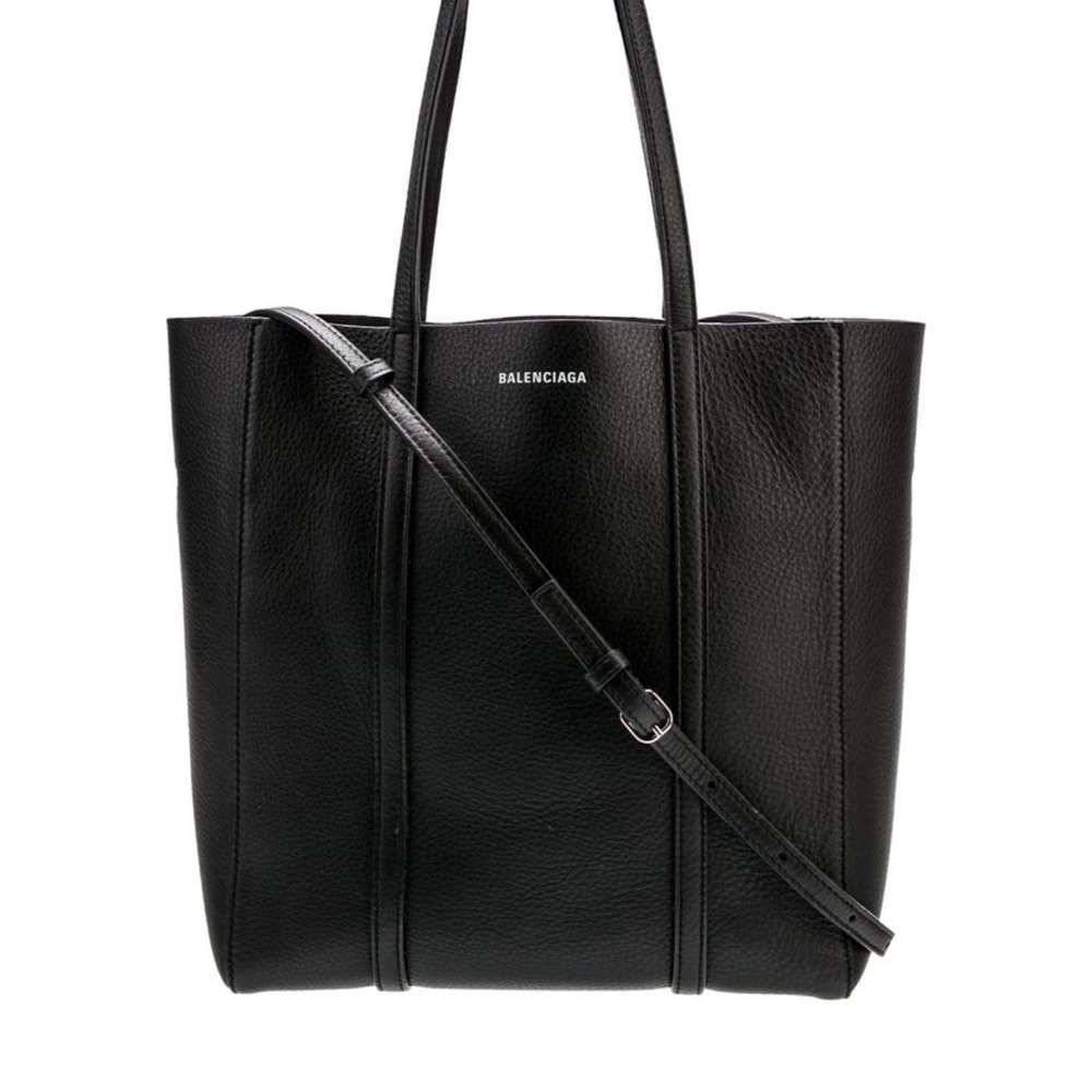 Balenciaga Black Leather Handbag